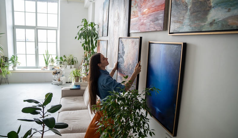 Hanging Art at Home: Its Positive Impact on Mental Health